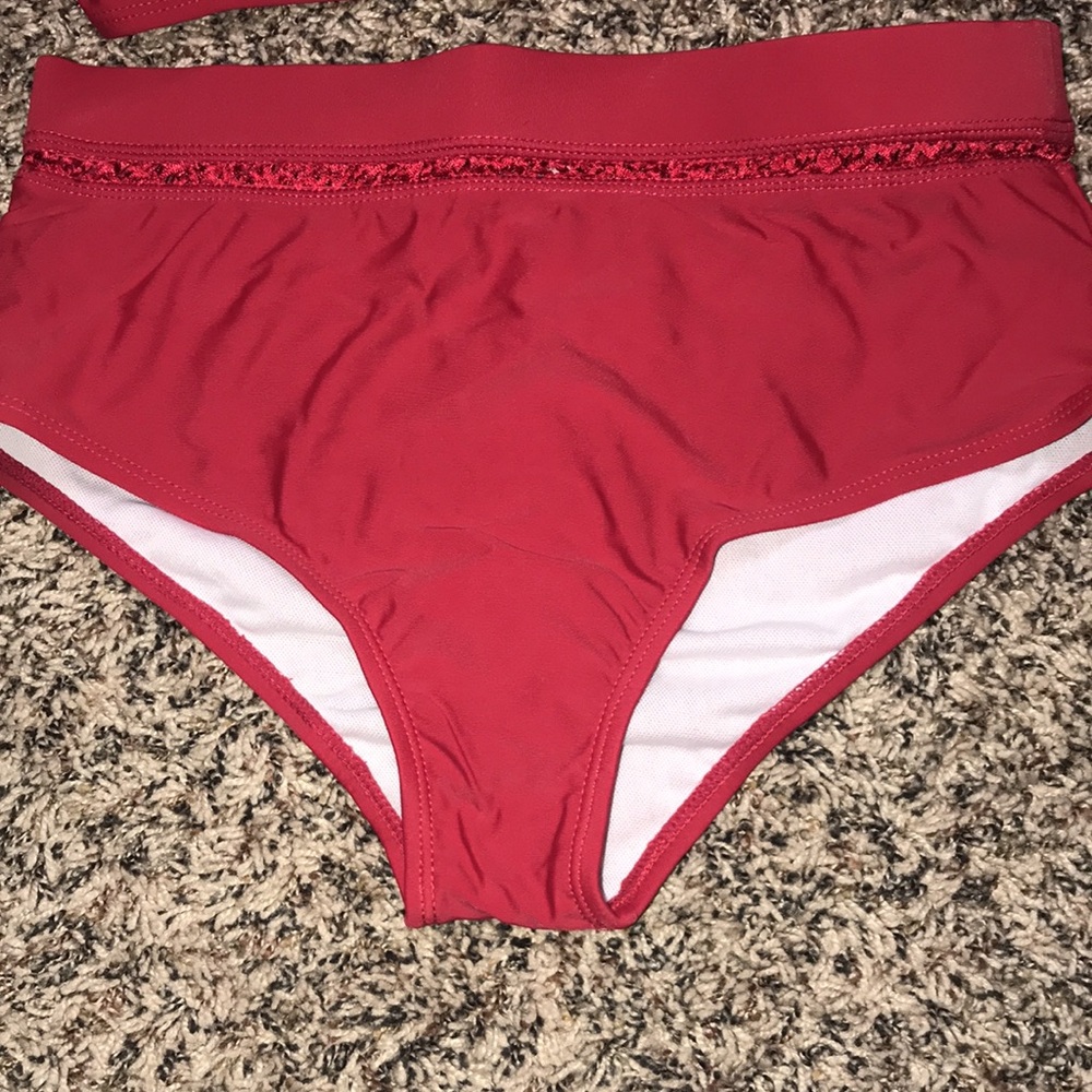 Red Bikini Set - Picture 2 of 7